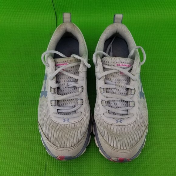 ✅Under Armour Charged Assert Womens 7.5 Grey Athletic Running Shoes/Sneakers - Picture 8 of 11